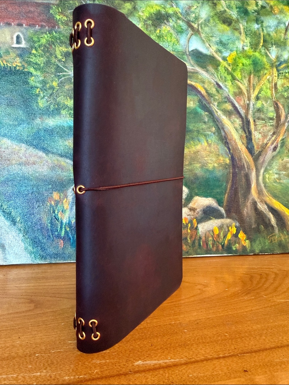 Handmade Leather Traveler's Notebooks A5 - Louise Carmen Style